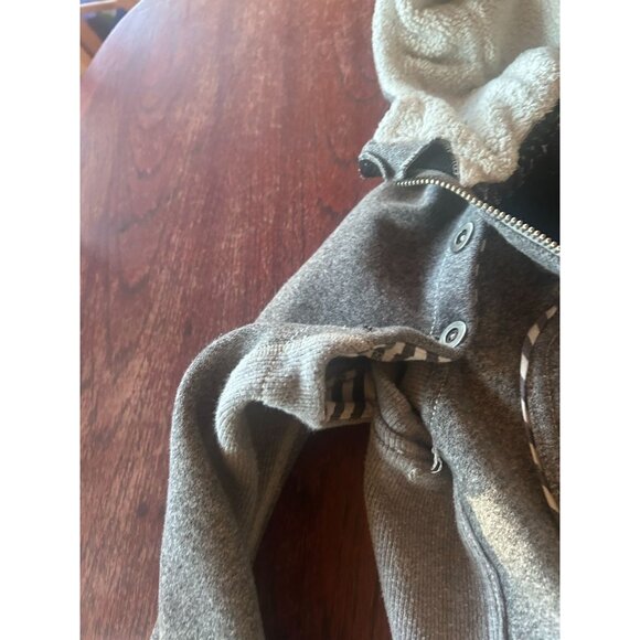 Lululemon Special Edition Hoodie Women's Small Detachable Sleeves Gray - Picture 7 of 10